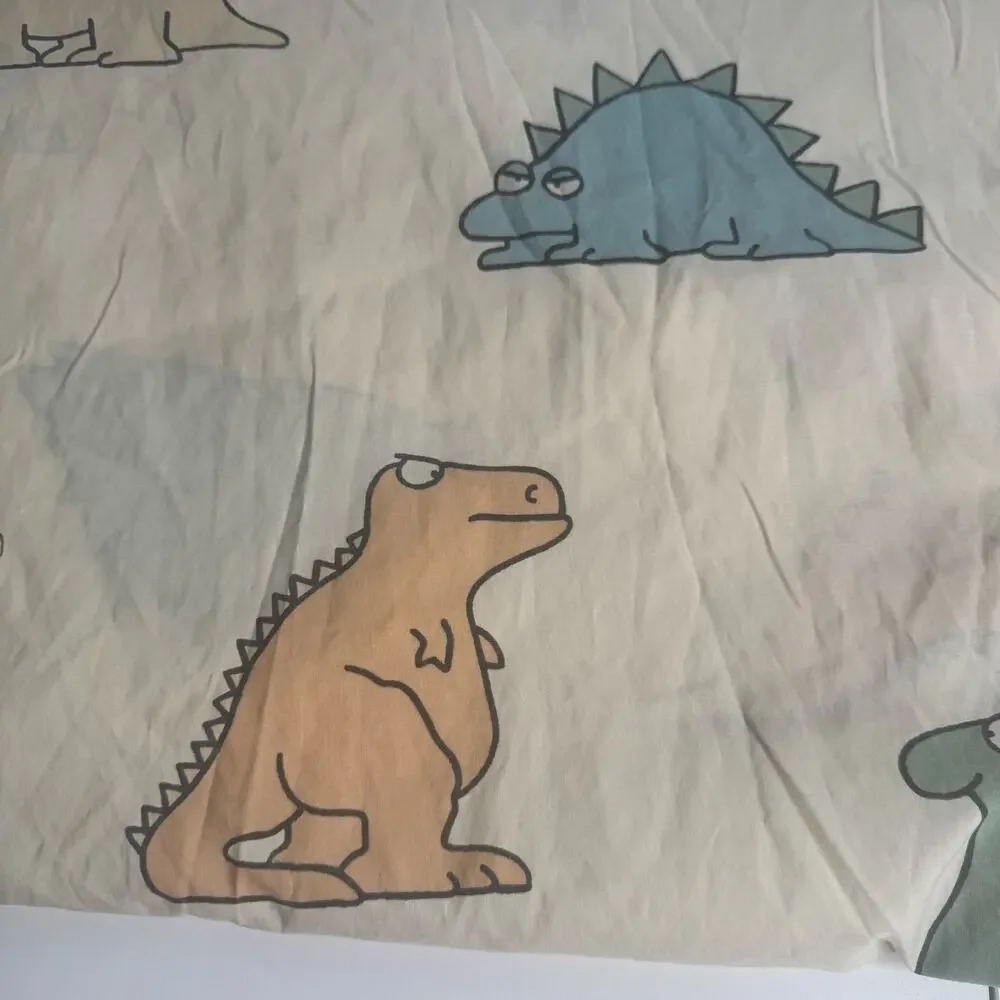 Martex Sandra Boynton Dinosaurs Twin Fitted Sheet Vintage 1986